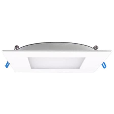 Nicor Lighting Nicor Lighting DLE621204KSQWH 896 Lumens LED Recessed Can Square Downlight - White DLE621204KSQWH